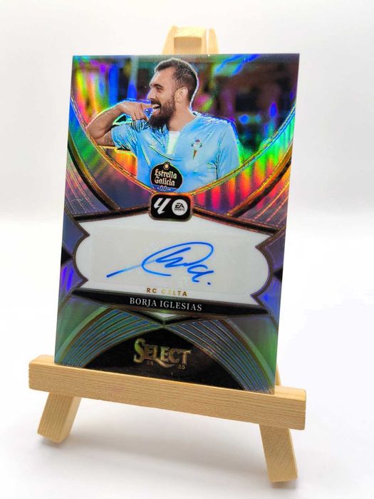 Karta Panini Select 2024/25 Silver Borja Iglesias Celta Vigo Autograf