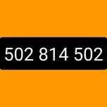 Złoty numer 502.814.502