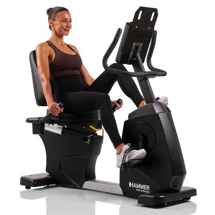 Rower poziomy elektromagnetyczny Hammer Maximum RB 8000