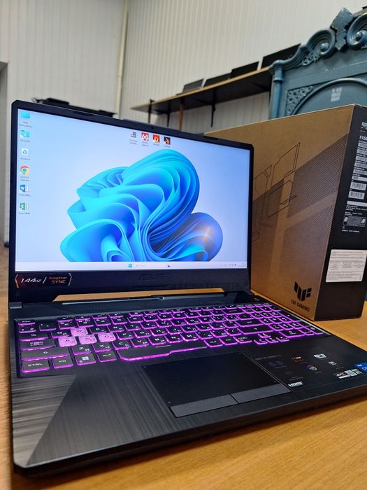 Asus TUF Gaming F15 FX506HC i5-11400H RTX 3050 4Gb DDR4 16Gb SSD 512Gb