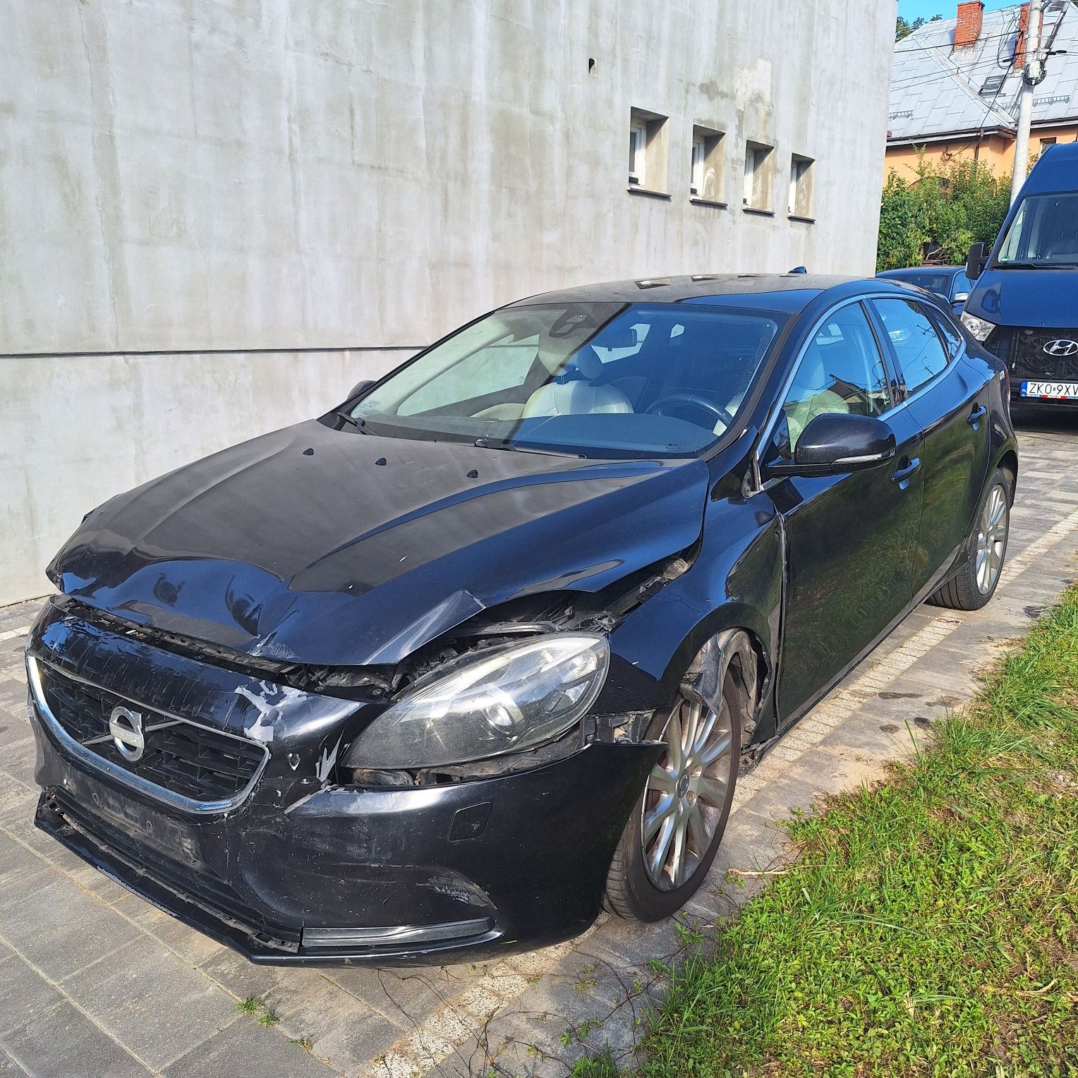 Volvo v40 uszkodzone