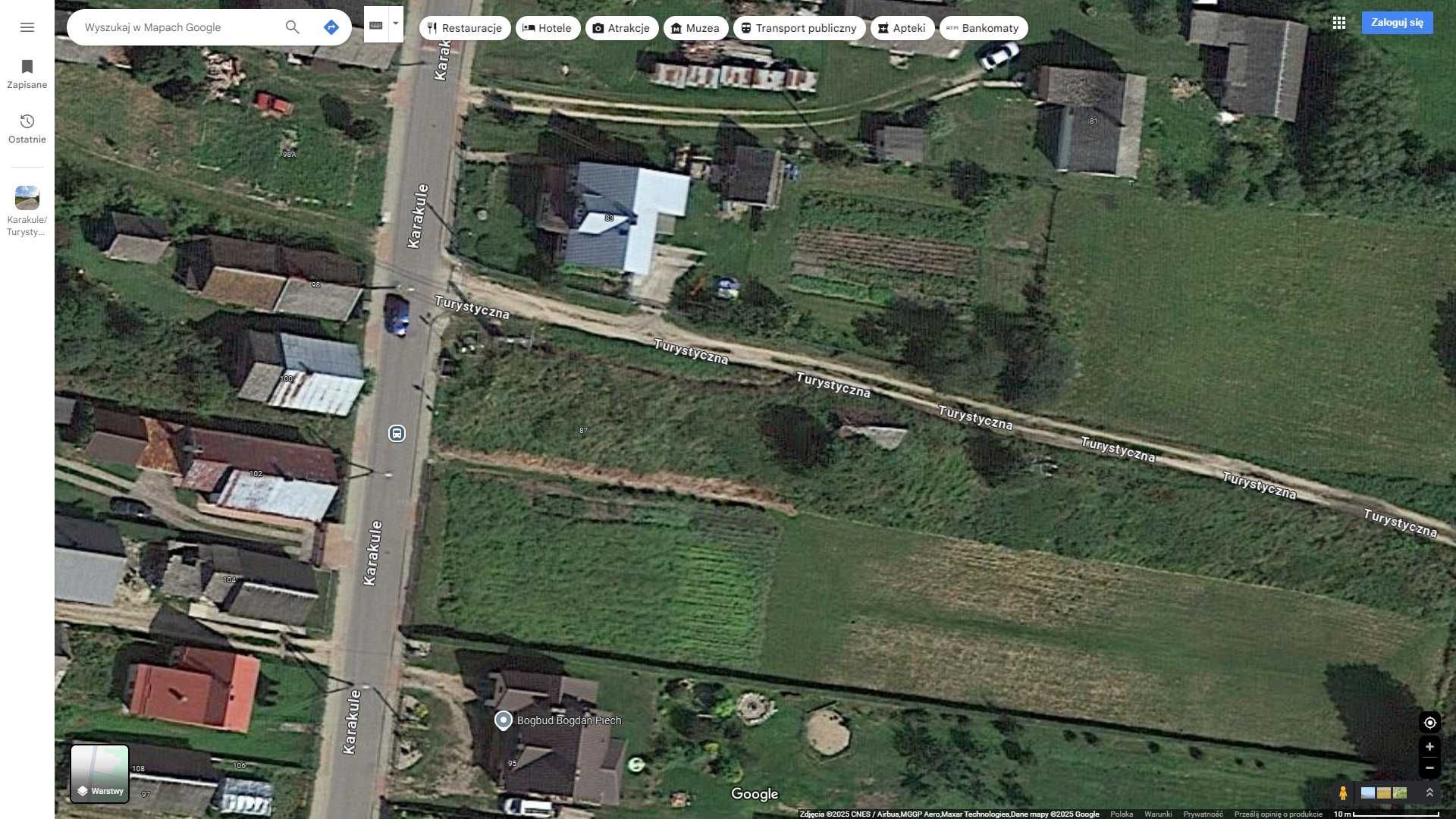 Działka w centrum Karakul