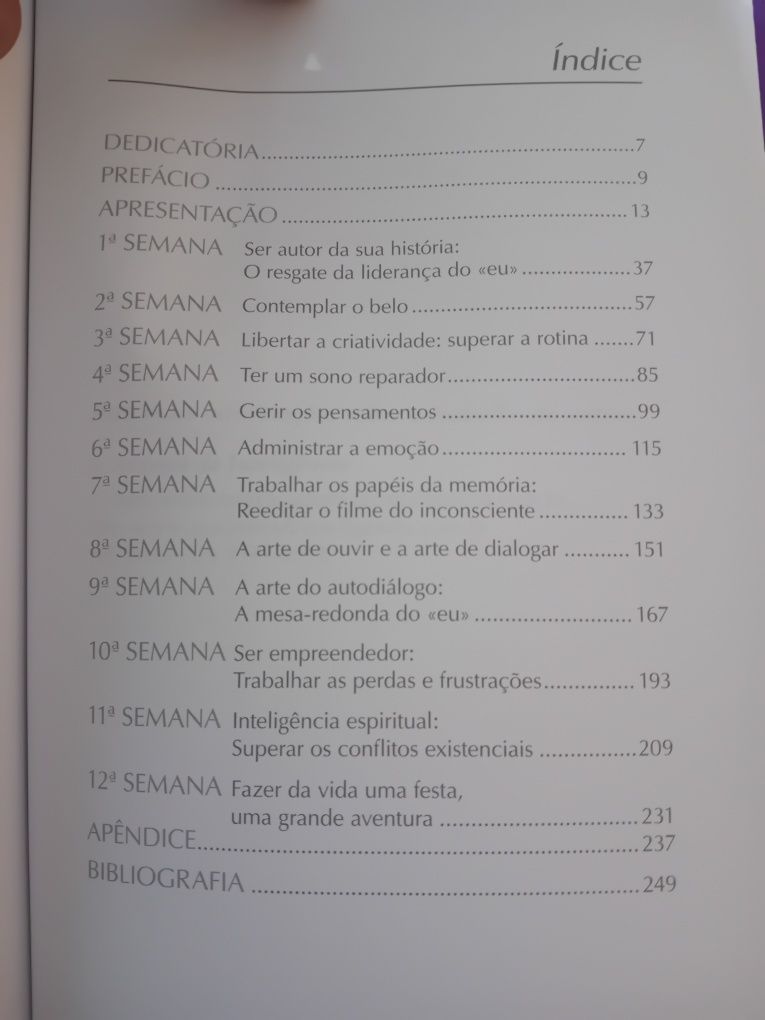 Doze semanas para mudar uma vida