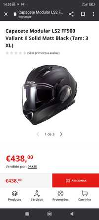 Capacete LS2 Valiant 2 Titanium