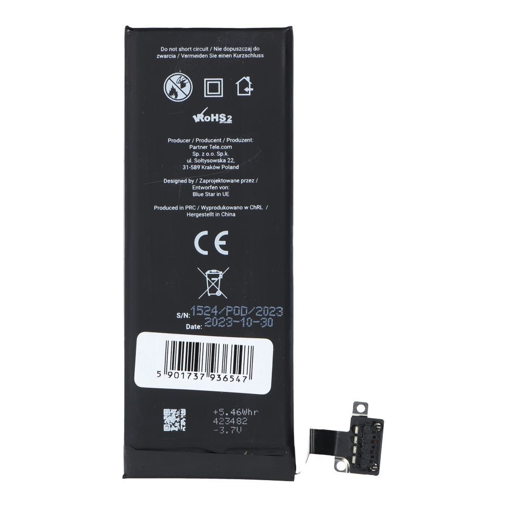 BLUE STAR HQ bateria do IPHONE 4S 1430 mAh