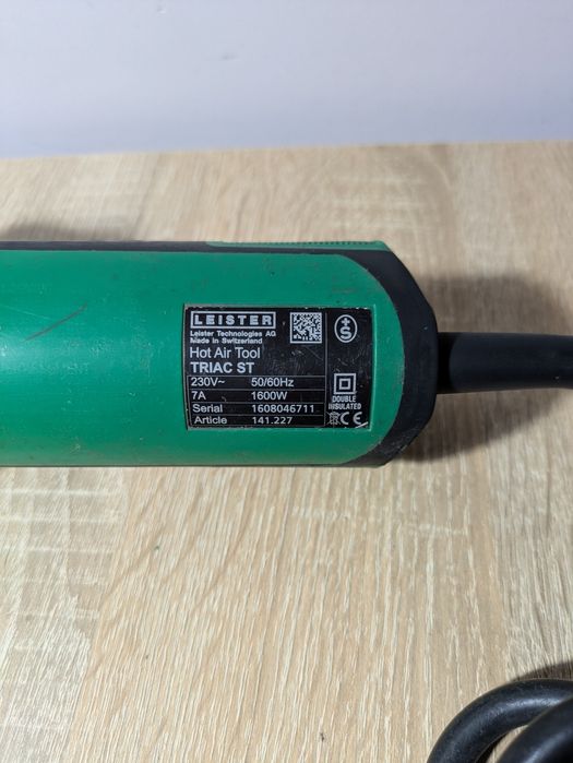 Leister triac ST хороший стан ціна реальна фен пвх