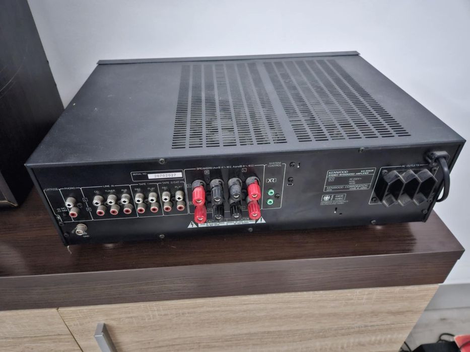 Wieża kenwood DP-3050 KT-3050L KX-W4060 KD-56R KA-3050R KOLUMNY SABA