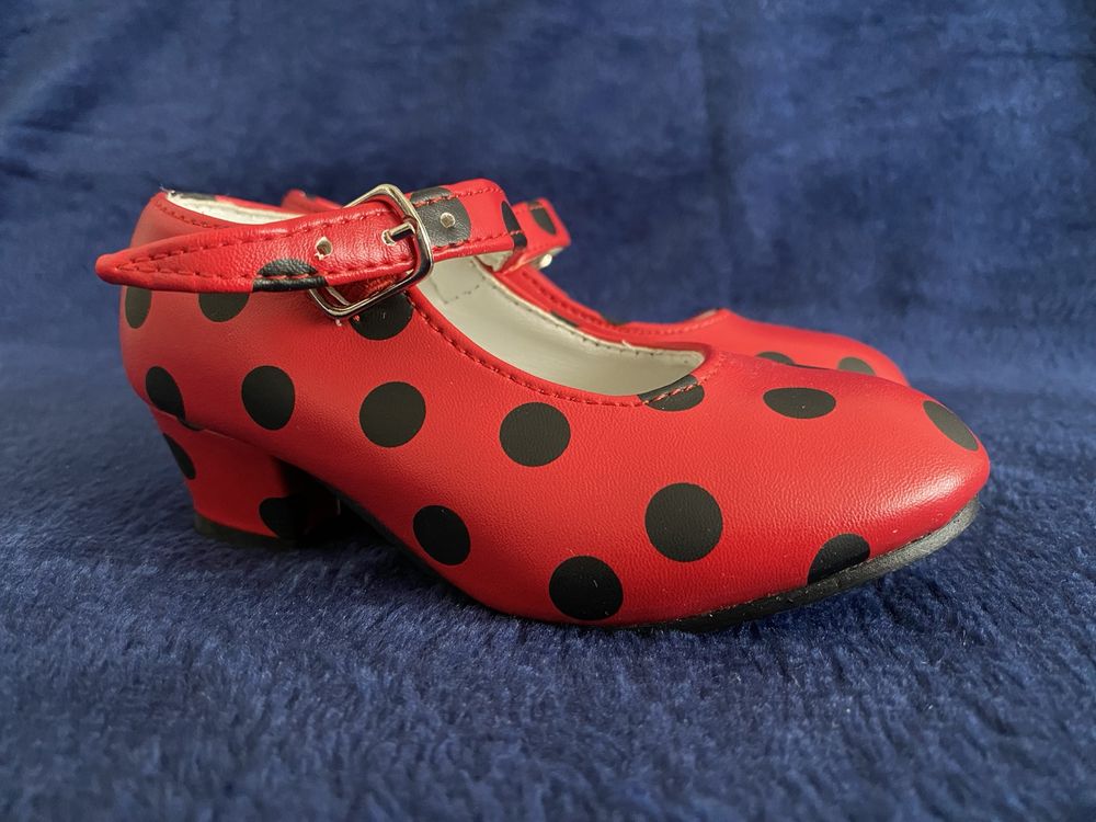 Buciki FLAMENCO/Miraculous dla dziewczynki rozmiar 25 buty do tańca