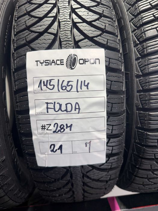 Opony Zimowe 175/65/14 Fulda Montero3 Komplet #Z287