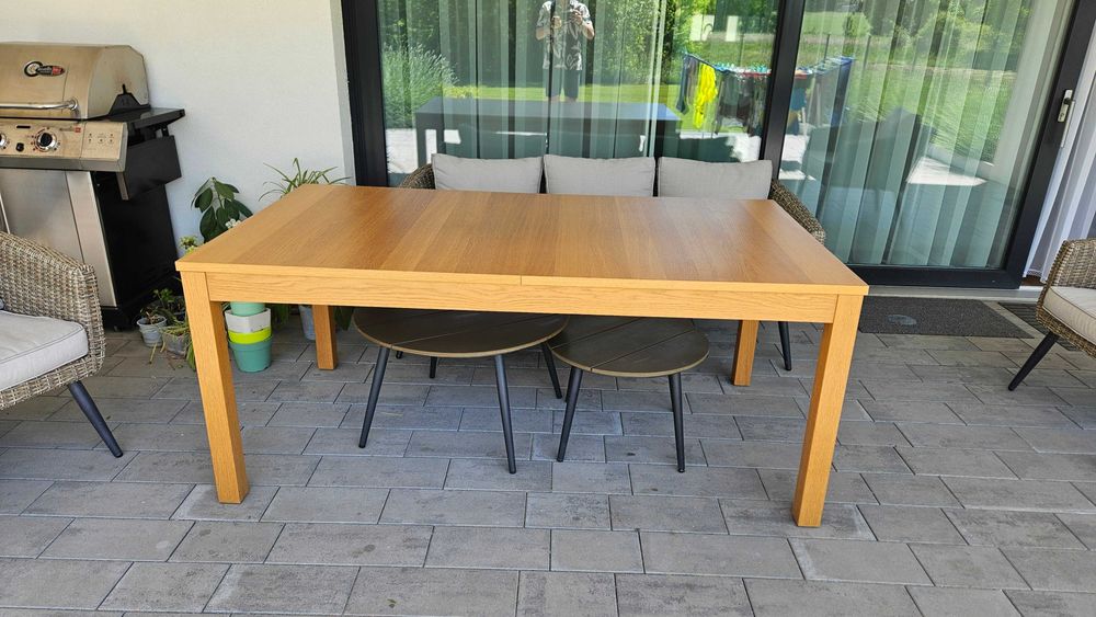Stół rozkładany IKEA 175x95cm + dostawki do 260cm