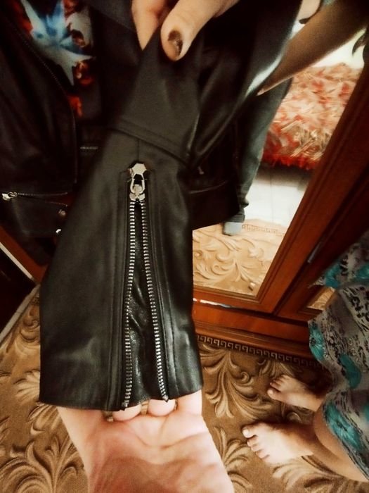 Куртка шкіряна високої якості косуха Philipp Plein