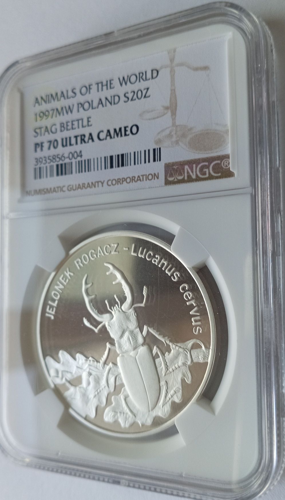 20 zł Jelonek Rogacz NGC PF 70