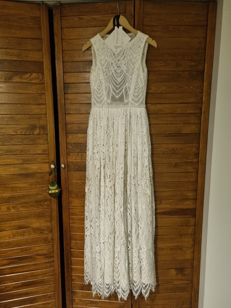 Suknia ślubna boho, rustykalna Joanna Niemiec