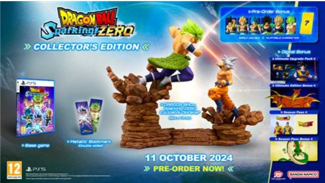 Dragon Ball Sparking Zero- Edição de Colecionador- PS5