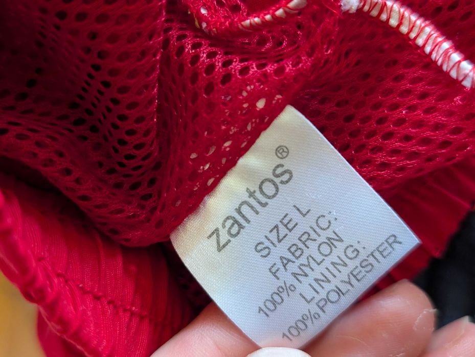 Spodenki męskie czerwone