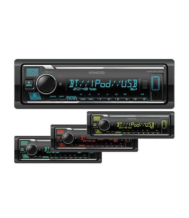 Автомагнитола Kenwood KMM-BT309 с USB процессор,новая, гарантия 1год.