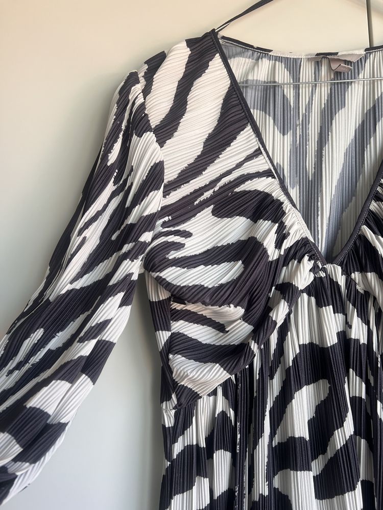 Vestido padrão Zebra