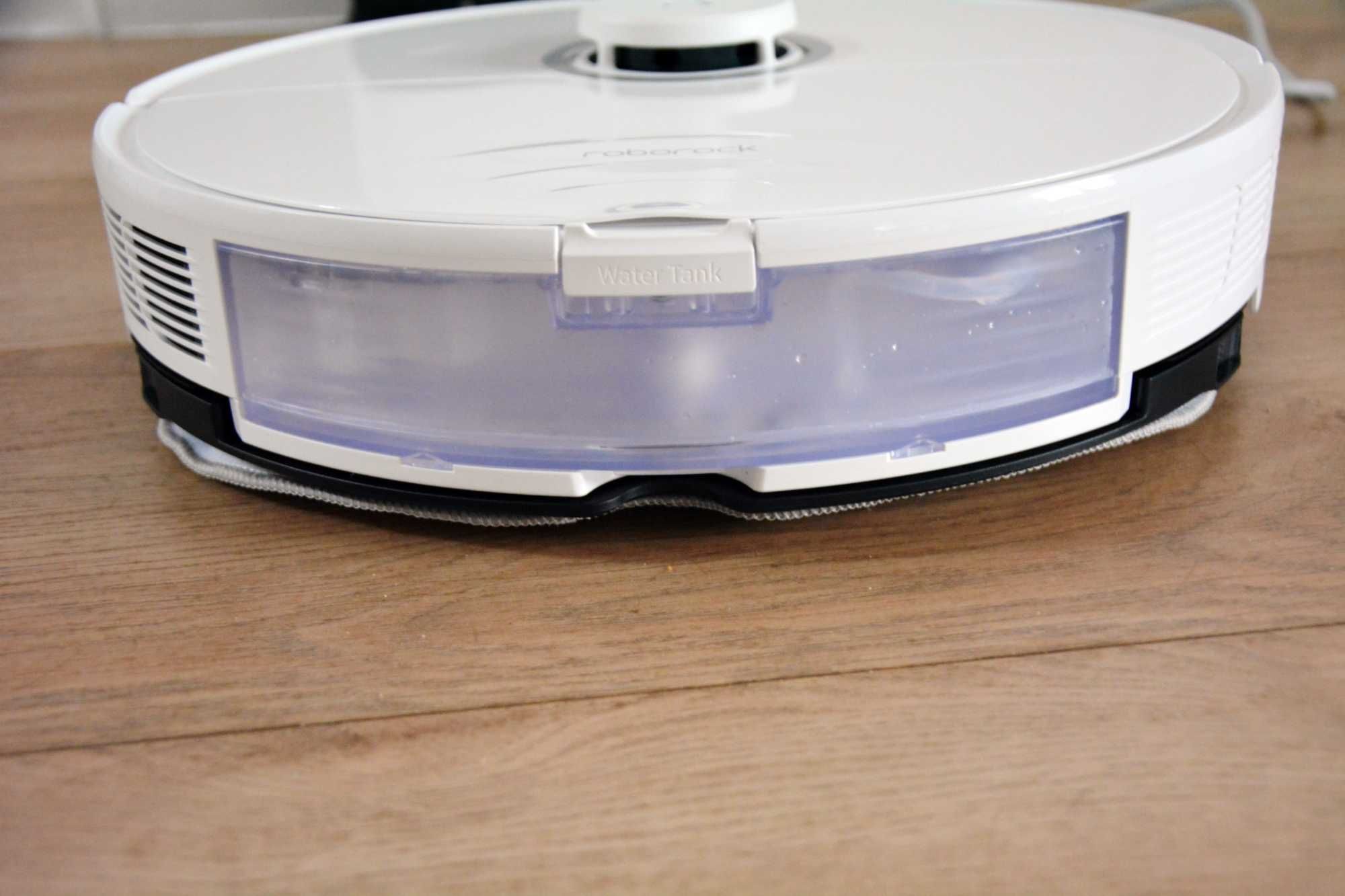 Robot sprzątający Roborock S8+ biały ze stacją ssącą mopowanie