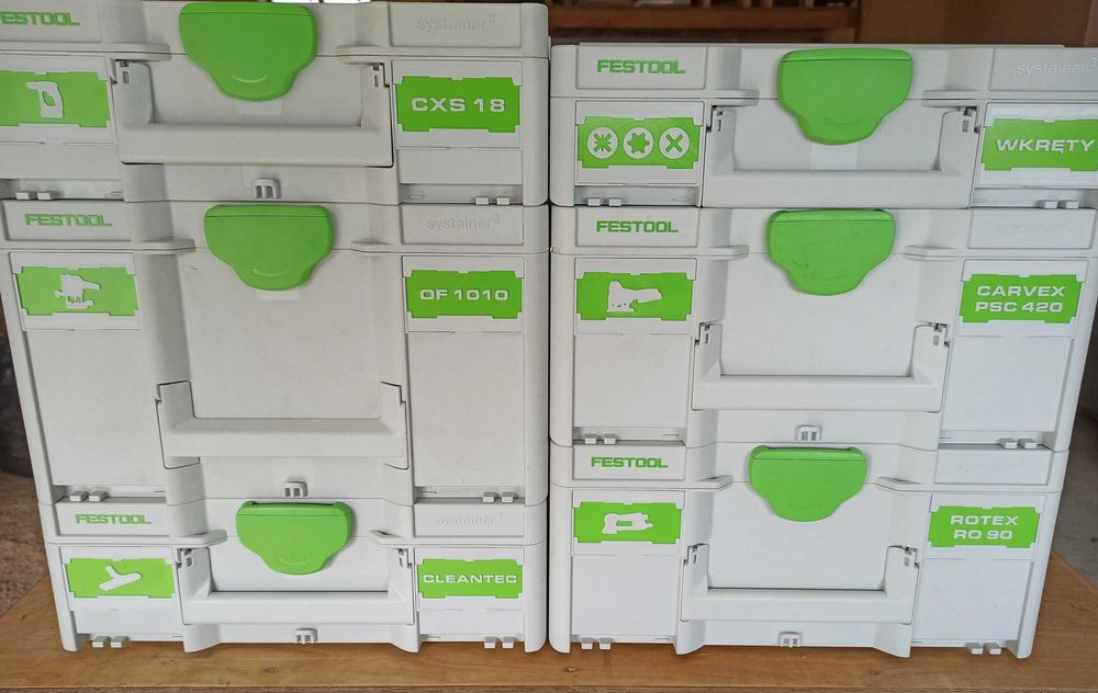 Tanos / Festool / Bott - Etykieta systainera SYS3 / T-LOC