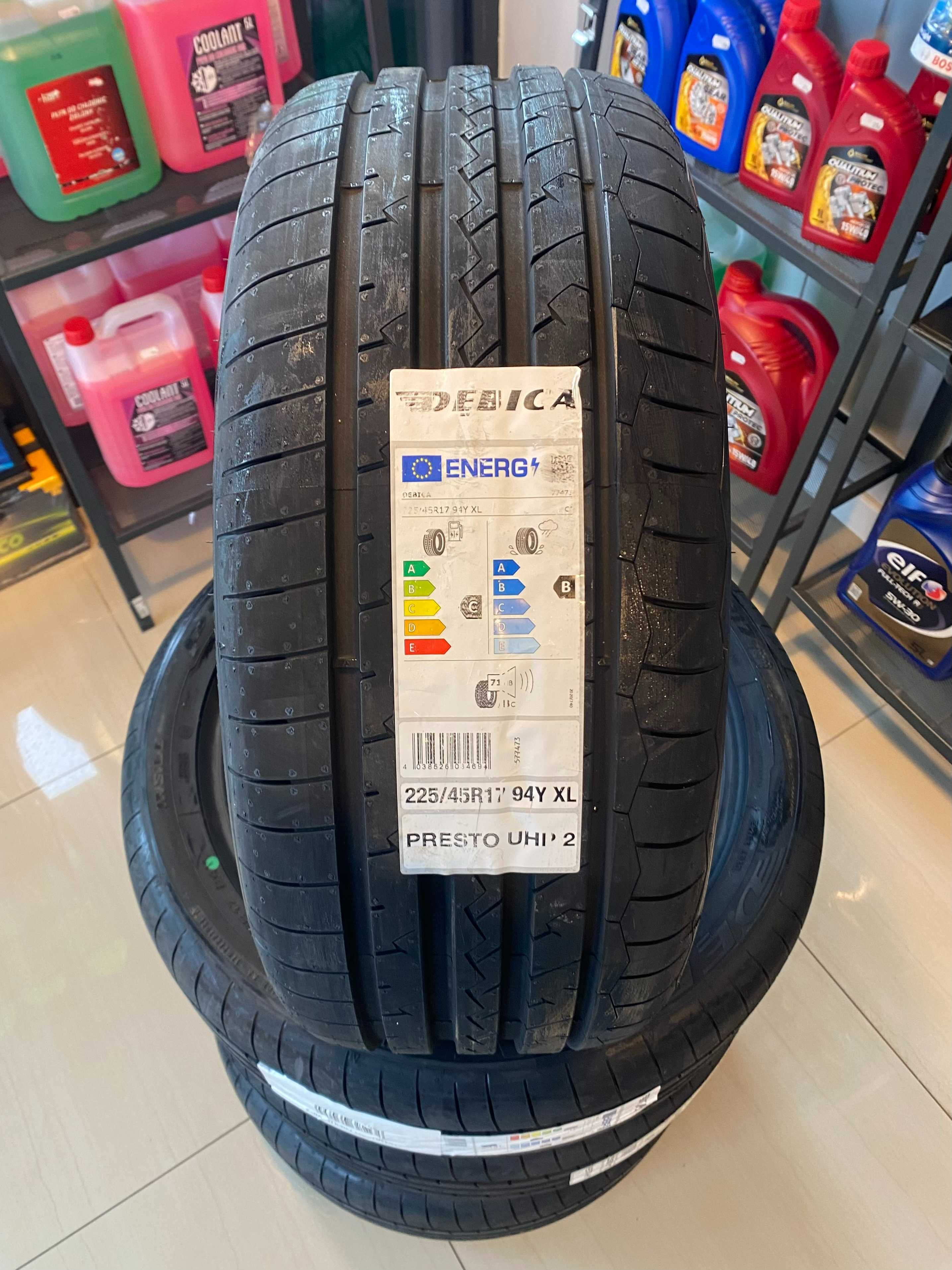 NOWA Opona opony letnia letnie DĘBICA 225/45R17 PRESTO UHP 2 94Y XL