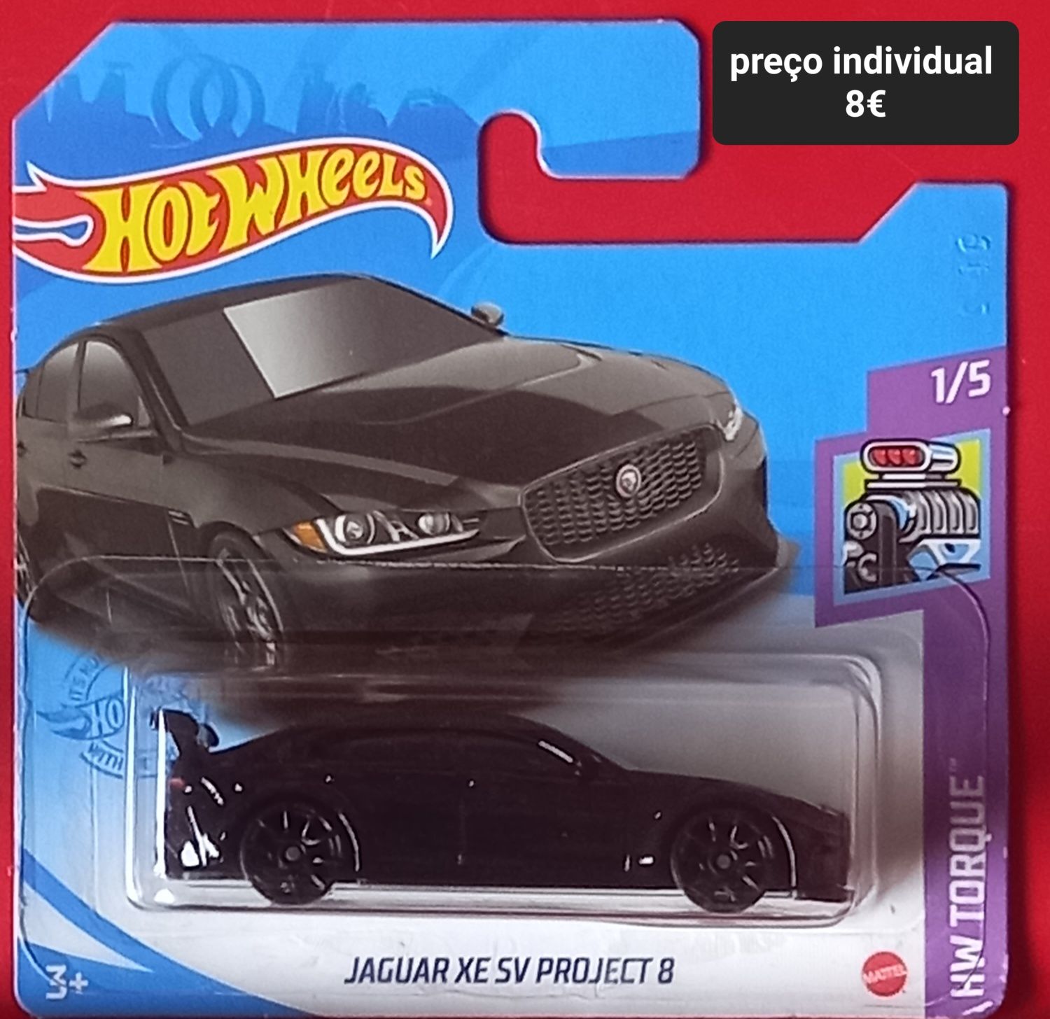 Jaguar xe sv project 8 hot wheels