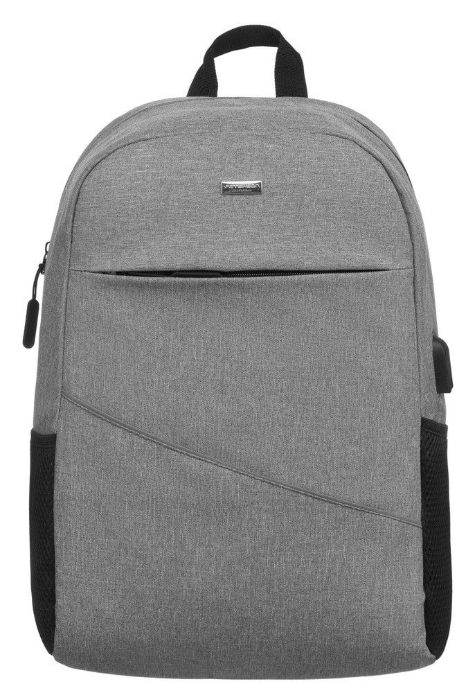 duży, męski plecak na laptopa z portem usb - peterson