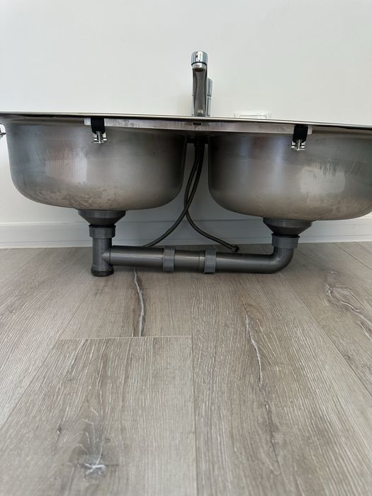 Zlewozmywak dwukomorowy