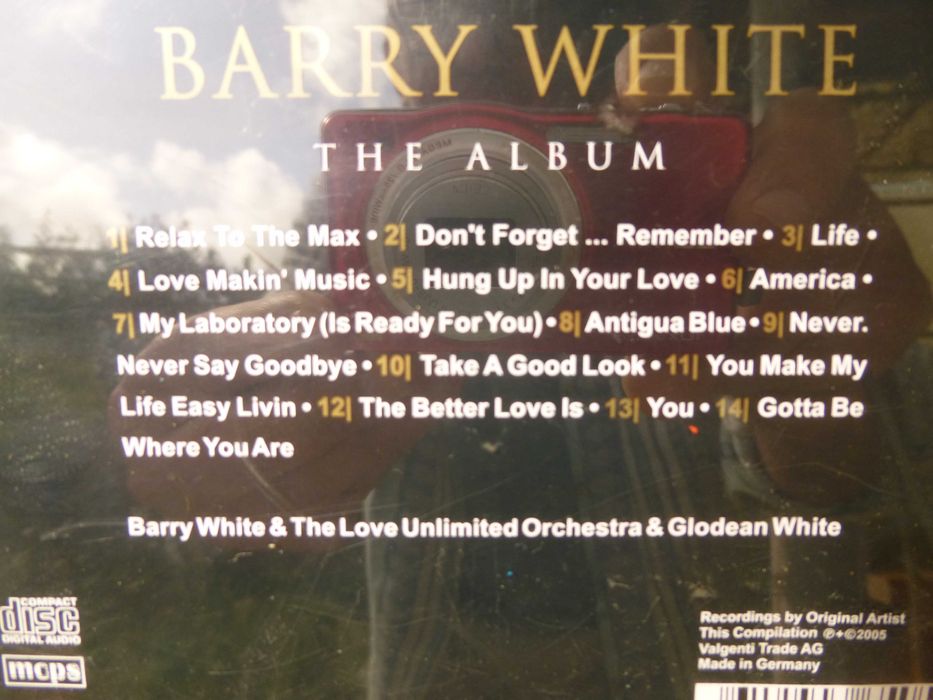 CD - Barry White - The Album - Most Famous Hits - (2 CD's)