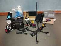 Комплект FPV дрон 5" 4s + апа Radiomaster + зарядне + акум + монітор