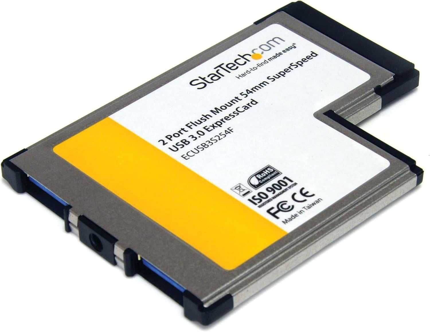 StarTech 2x USB 3.0 ExpressCard z Obsługą UASP - 54 mm ECUSB3S254F