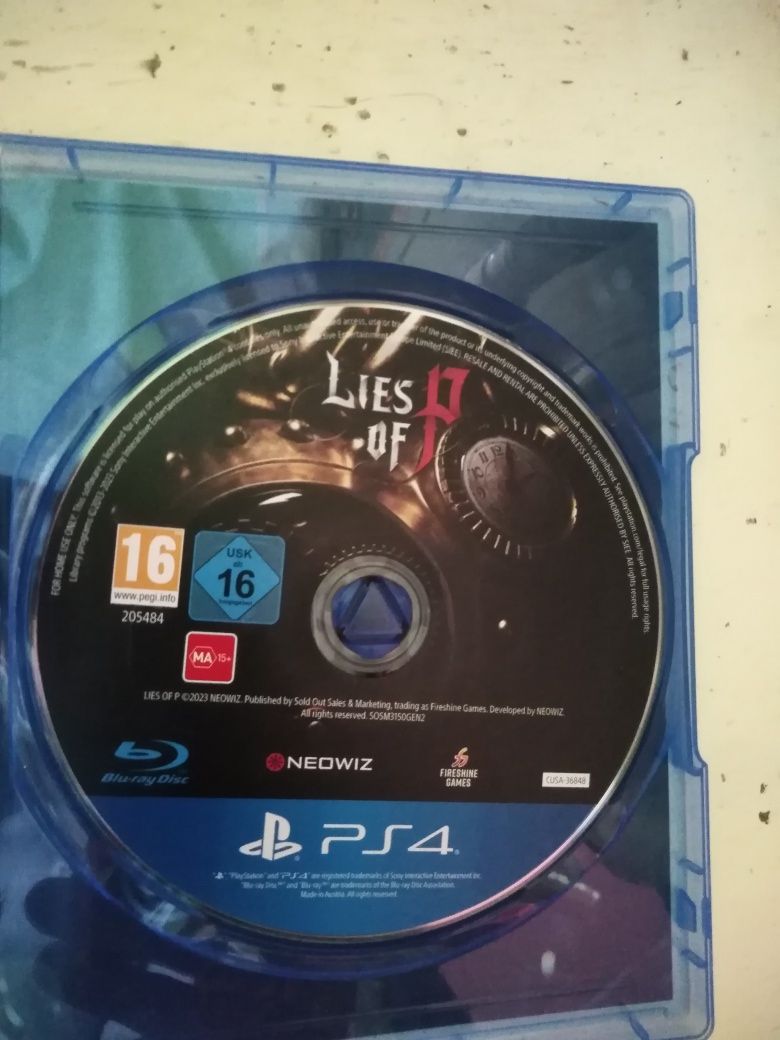 Lies of P Sekiro PlayStation 4