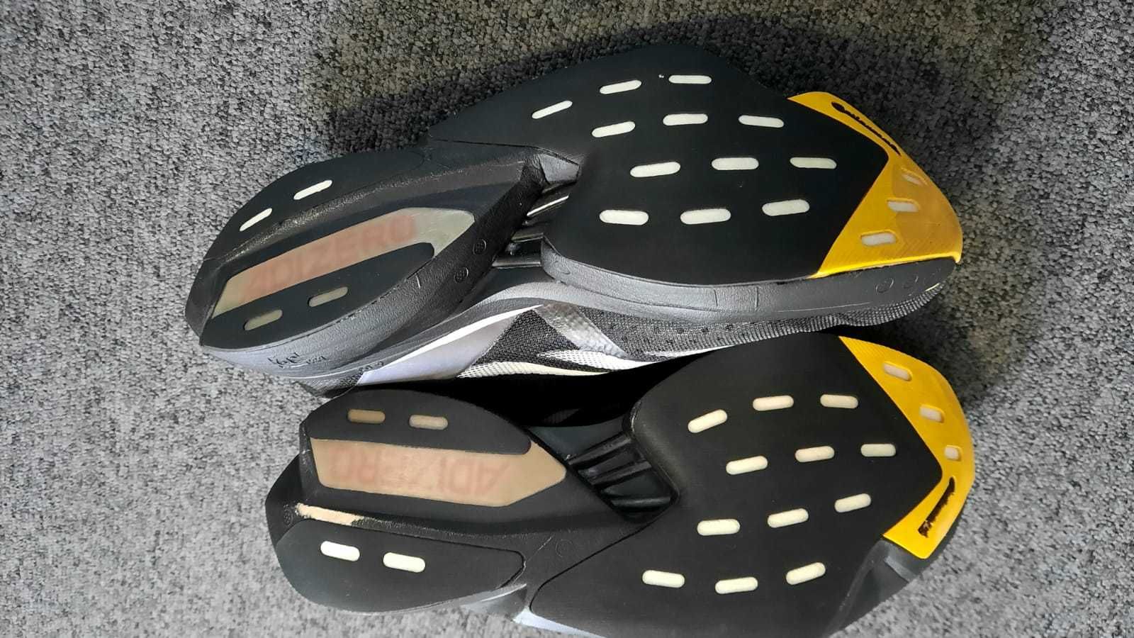 Buty adidas Adizero Adios Pro 3 U Czarno-Pomarańczowe rozm 42 2/3
