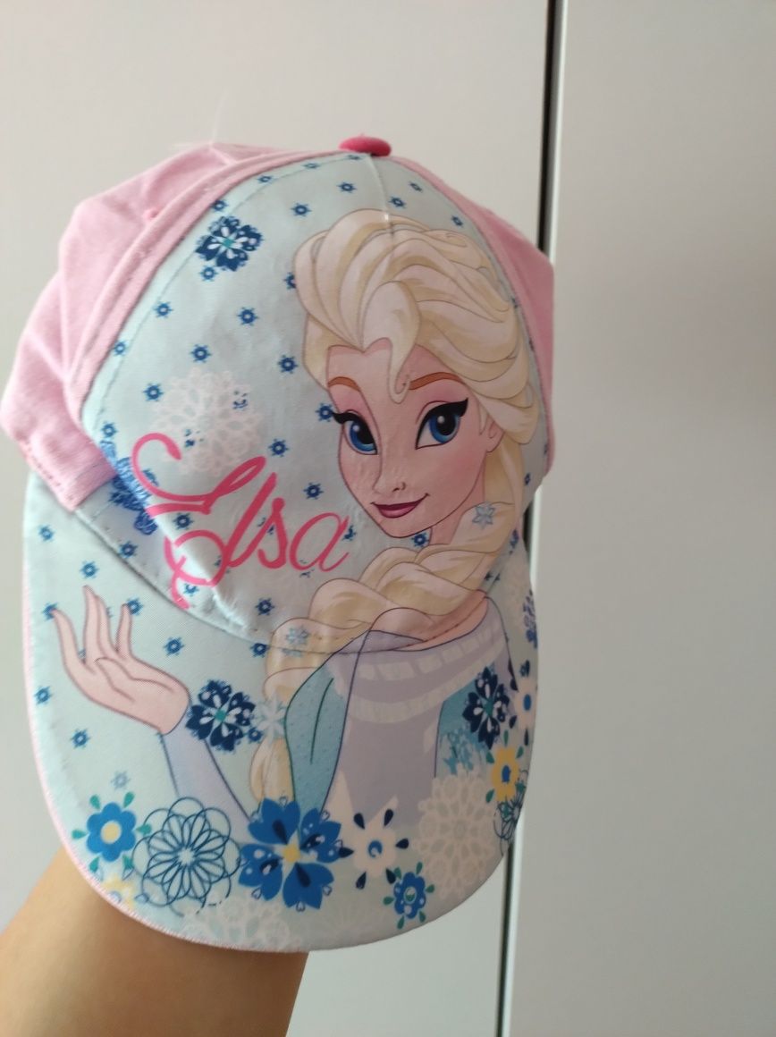 Czapka z daszkiem dla dziewczynki Kraina Lodu