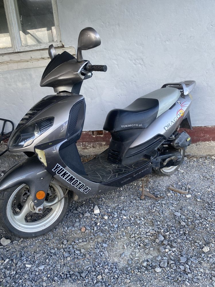 skuter na częsci yukimoto 50 2t