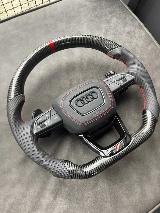 Кермо Руль Скошений Руль Спортивне кермо Audi Q3 Q5 SQ5 SQ7 Q7 SQ8 Q8