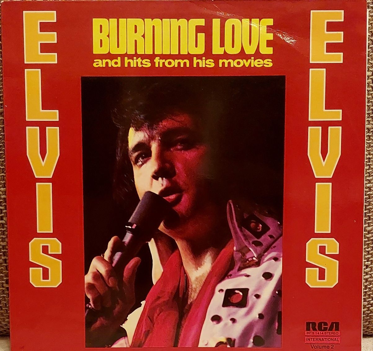 Elvis Presley lp BURNING LOVE