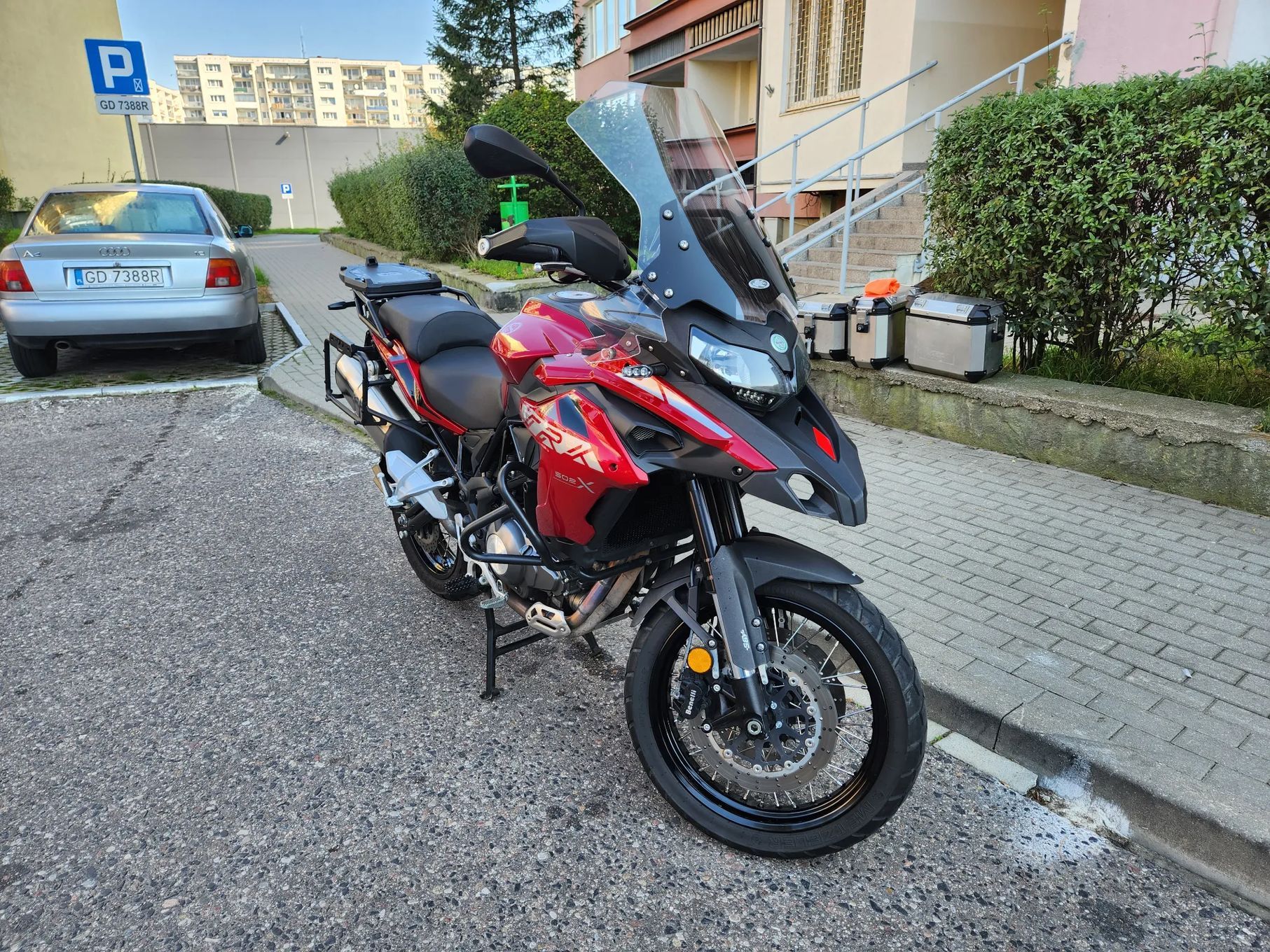 Benelli TRK 502X Benelli TRK 502X - A2 - Z dodatkami