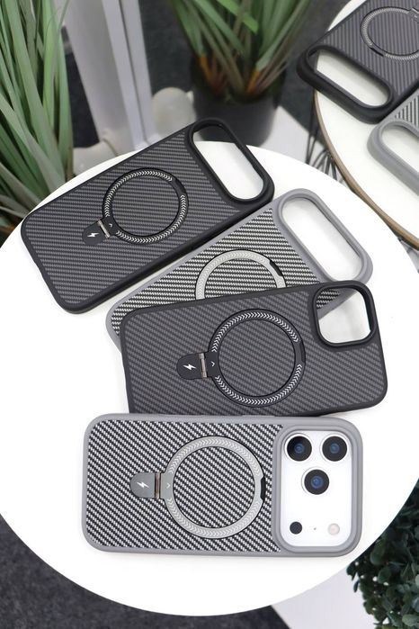 Карбон чохол з magsafe чехол iPhone 17 Pro Max айфон про макс