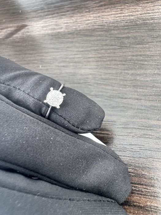 Сияющее золотое кольцо  с бриллиантами  р.16 0,54ct