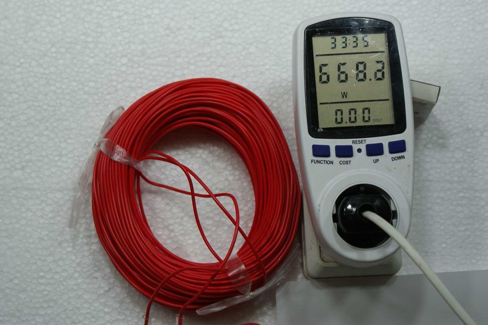 Кабель для підігріву грунту, приміщень, теплиць, інкубаторів