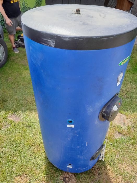 Bufor zasobnik c.w.u 300l elektromet z grzałka i wężownicą solarną