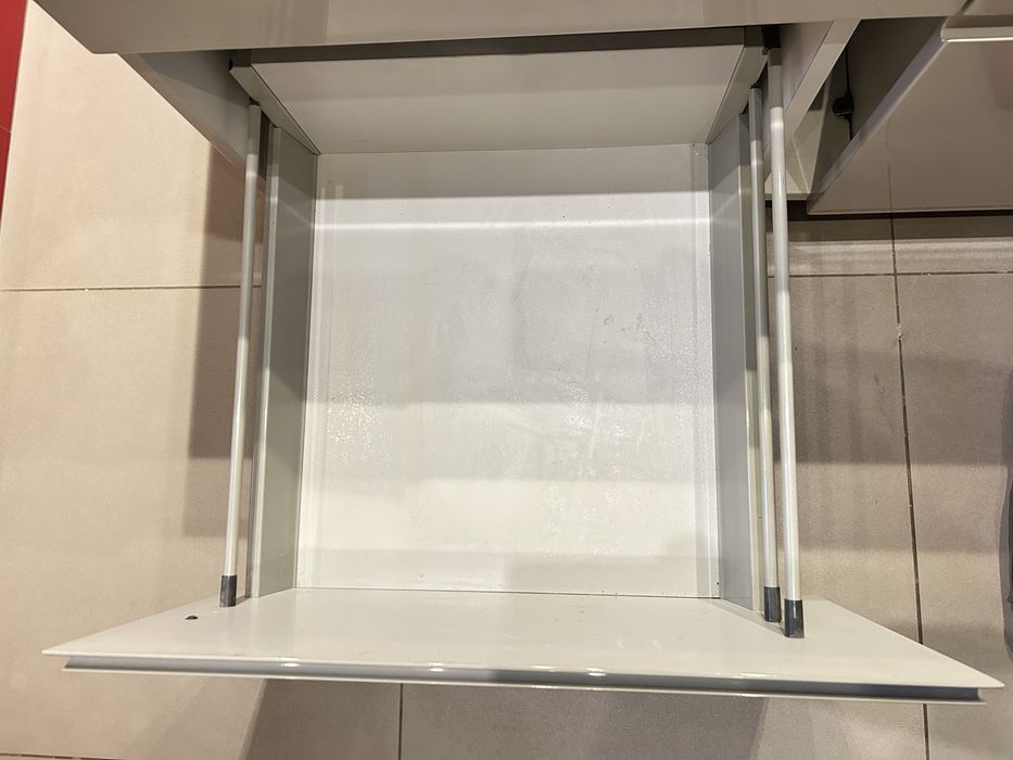 Szafka / komoda łazienkowa szara z szufladami 170x60x60