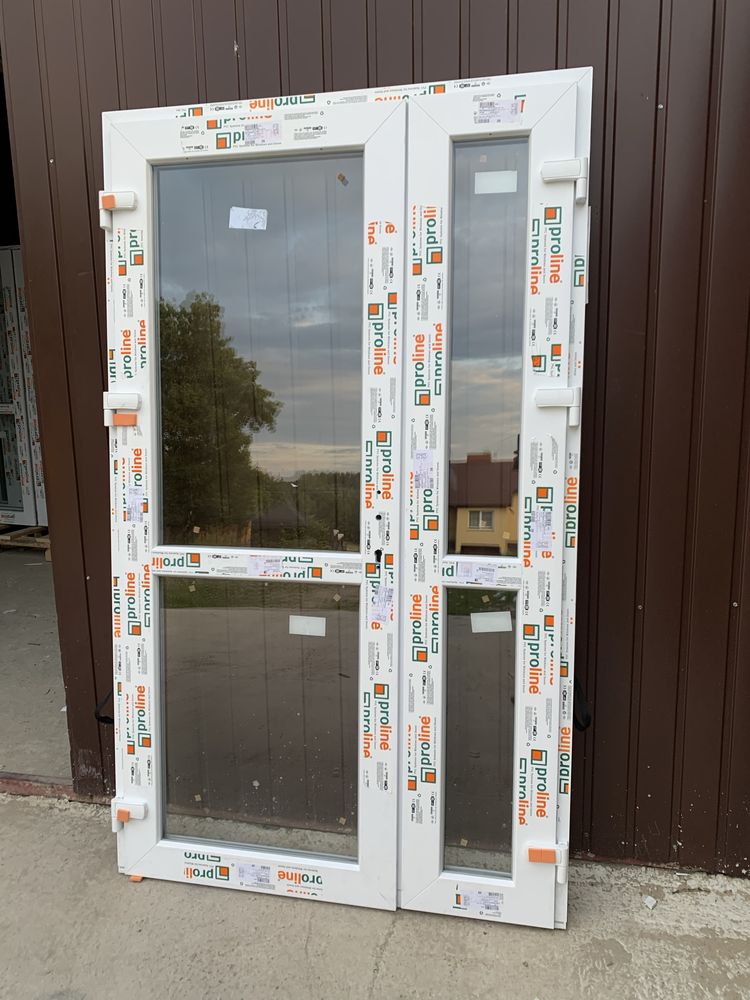 Drzwi PCV 140x210 Białe Nowe dostawa 150 zł