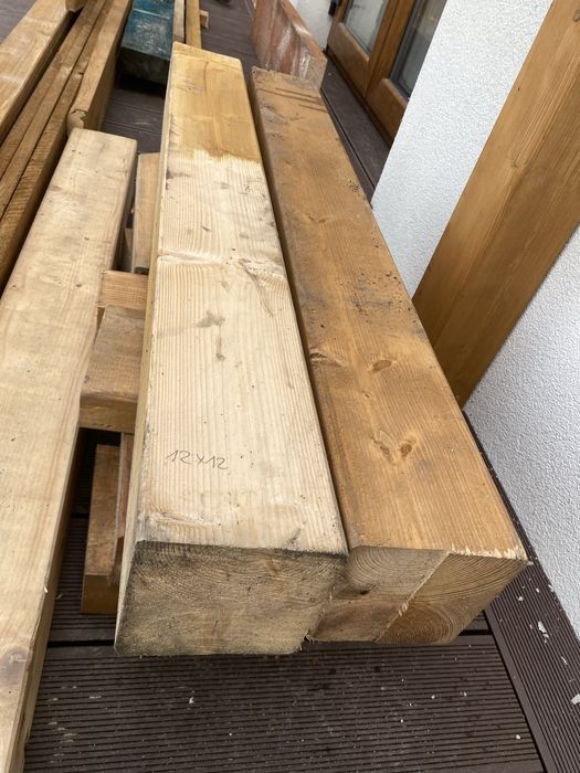 Drewno konstrukcyjne C24  belka 12x12 kawalki