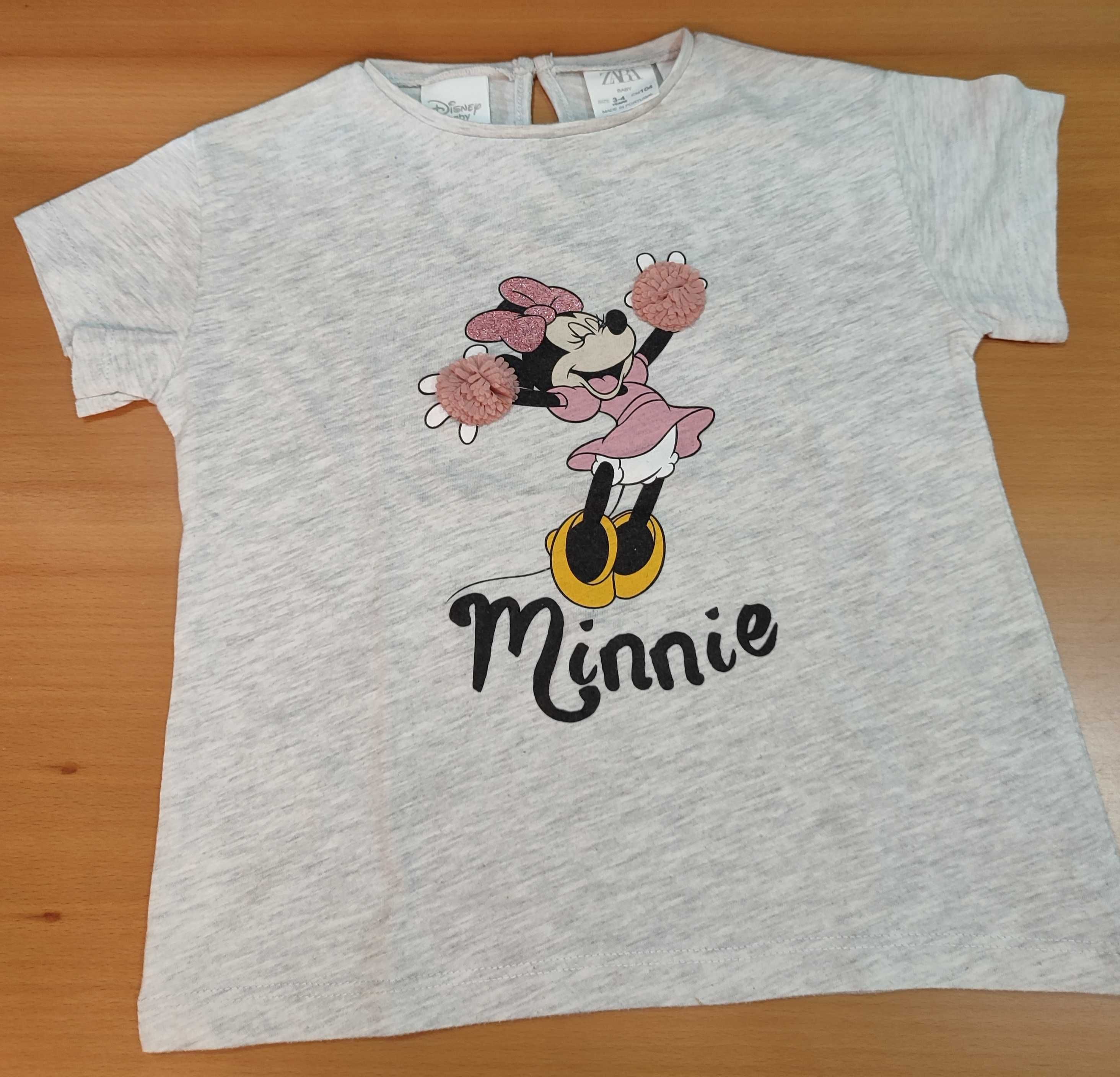 Várias T-shirts menina -  Tam. 3/4 anos - ZARA, H&M, C&A - 2 € cada