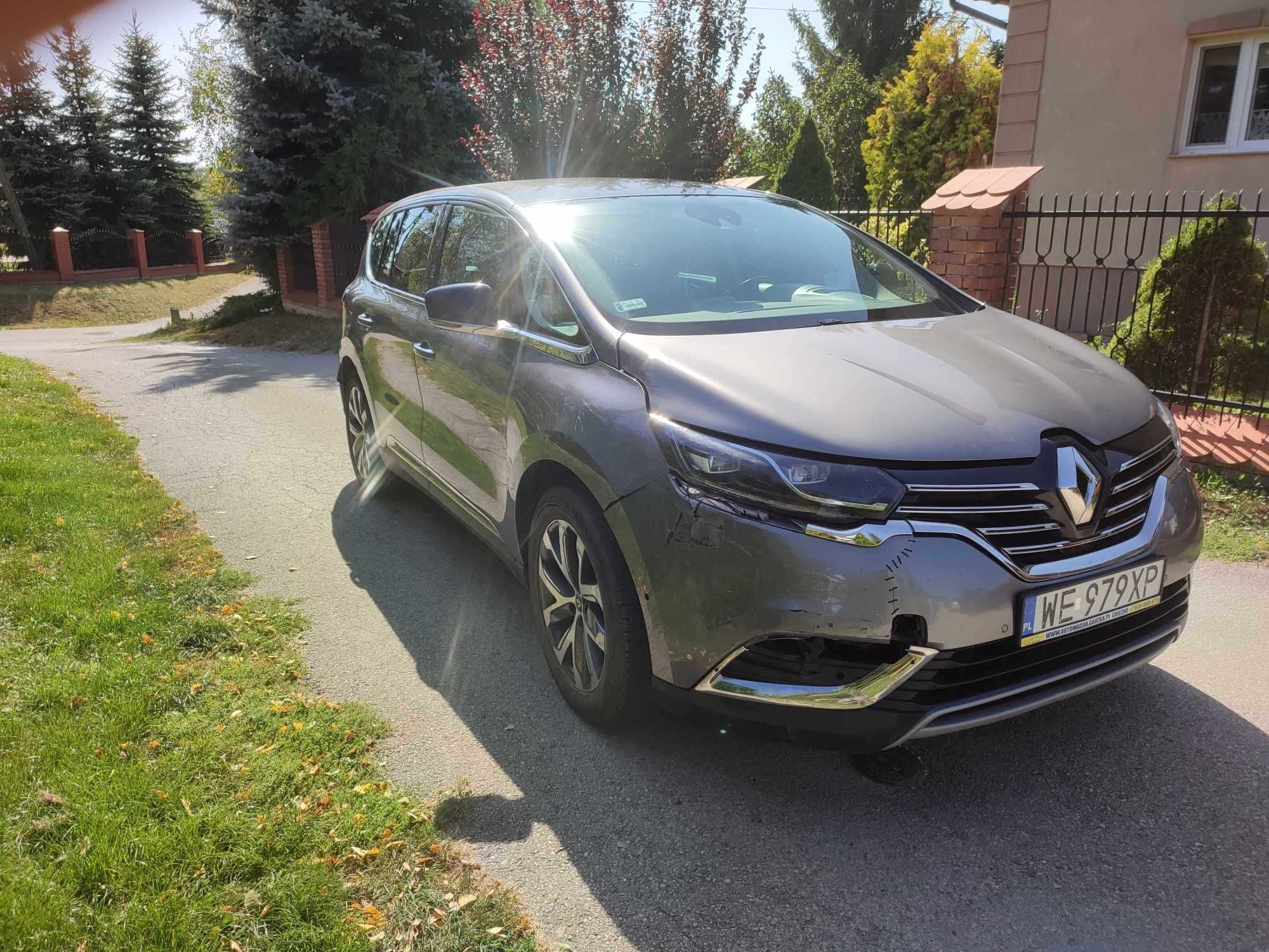 Renault Espace V 1.6 dci 160KM 7 osobowy 4Control kamera Led Vision