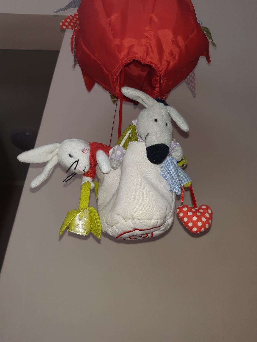Karuzela nad łóżeczko balon Ikea ozdoba do pokoju dziecięcego
