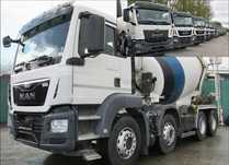 MAN Bezwypadkowy/Serwisowany/TOP-STAN  TGS.35.400.8X4.STETTER/LIEBHERR 9m3/Auta.z.Niemiec