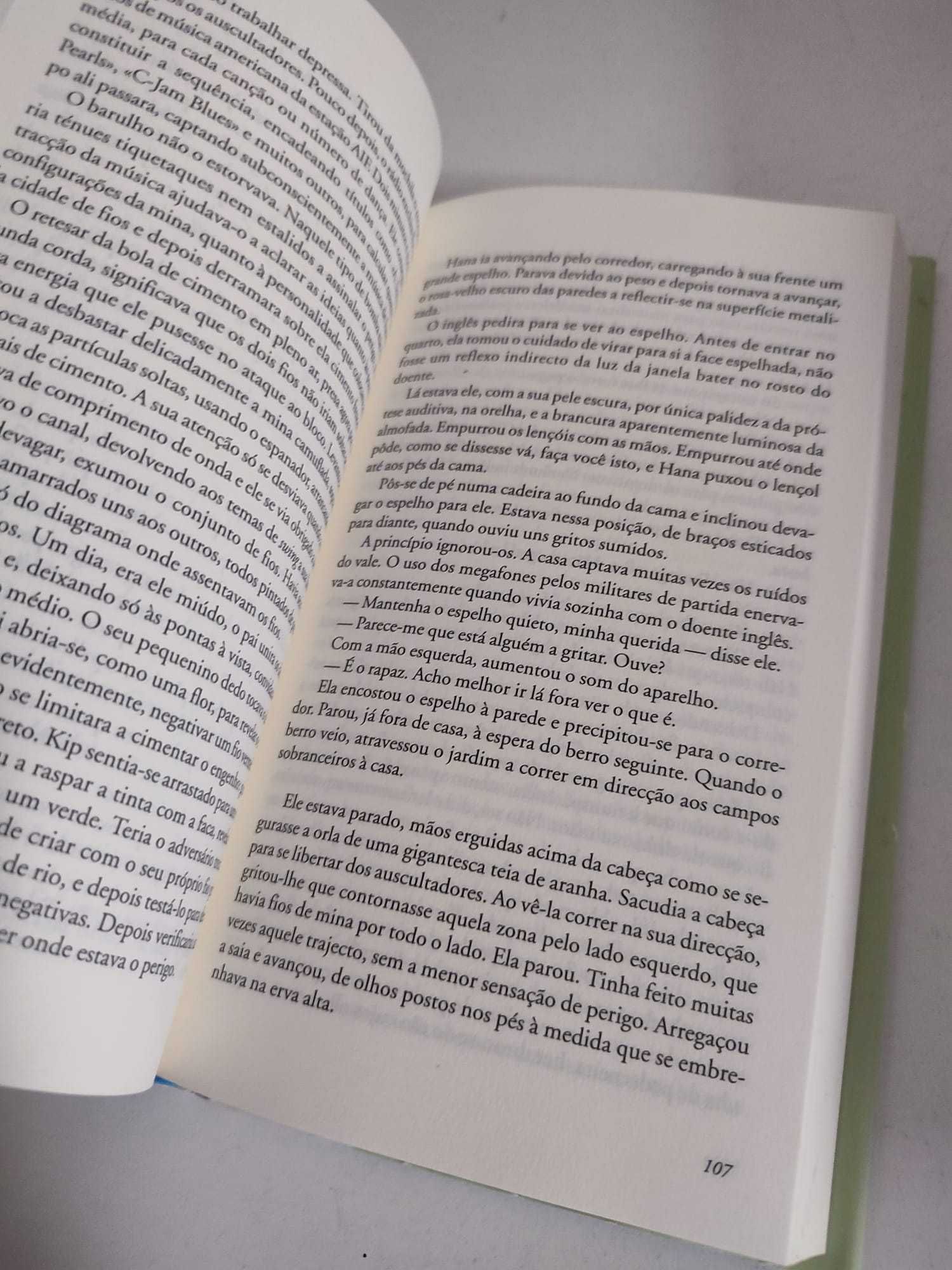 Livro - O Doente Inglês (correio editorial incluido)