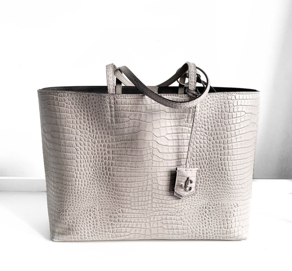 Torebka shopper bag Jimmy Choo nowa z metkami z workiem i certyfikatem